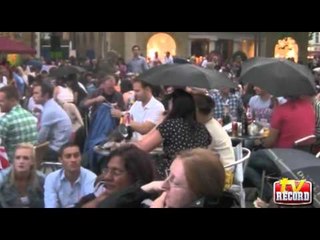 Así se vivió la inauguracion fuera del estadio