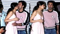 Exes Deepika Padukone & Ranbir Kapoor Hug & Kiss Each Other After An Event