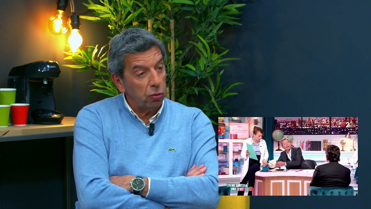 Dans #QHM, Michel Cymes parle de "Ca ne sortira pas d'ici", ses projets de fiction et Cyril Hanouna