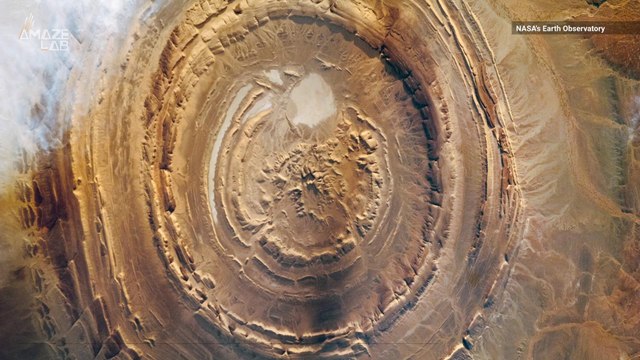 'Earth's Bullseye' is a Giant, Geological Wonder That Stuns From Space