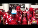 Afición de Panamá rumbo al Estadio Azteca