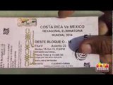 Boletos para el Costa Rica vs México cuestan hasta 100 dolares en reventa