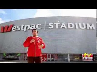 RÉCORD Presente en el Westpac Stadium