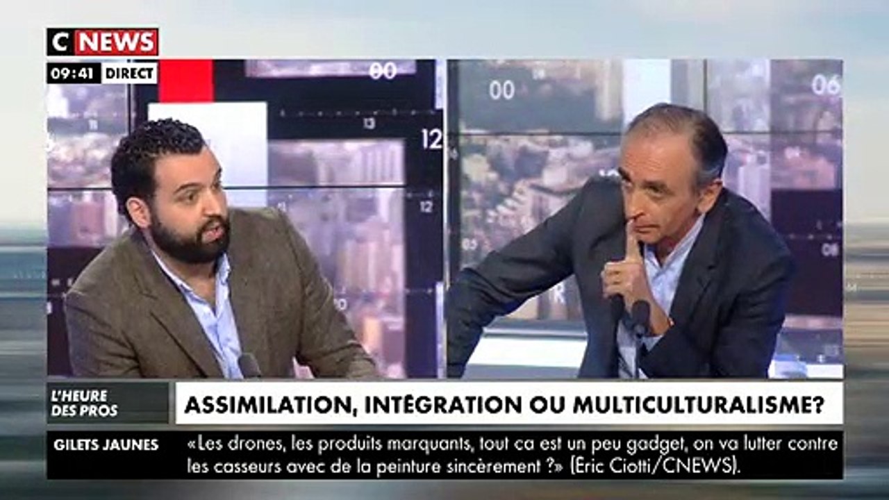 Yassine Belattar accuse Eric Zemmour d'être responsable de la mort des 50 musulmans en Nouvelle-Zélande dans deux mosquées - VIDEO