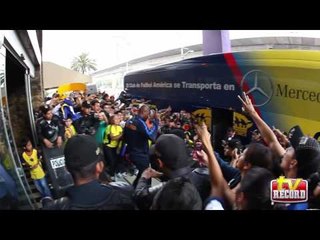 Así salió América rumbo al Estadio Azteca