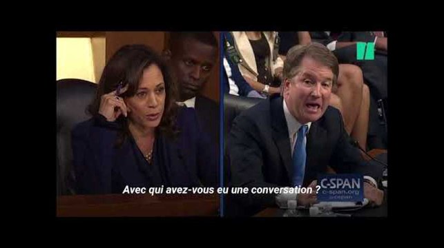 Face au candidat de Trump à la Cour suprême, cette sénatrice a posé 15 fois la même question