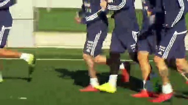Le grand retour de Lionel Messi à l'entraînement avec l'Argentine
