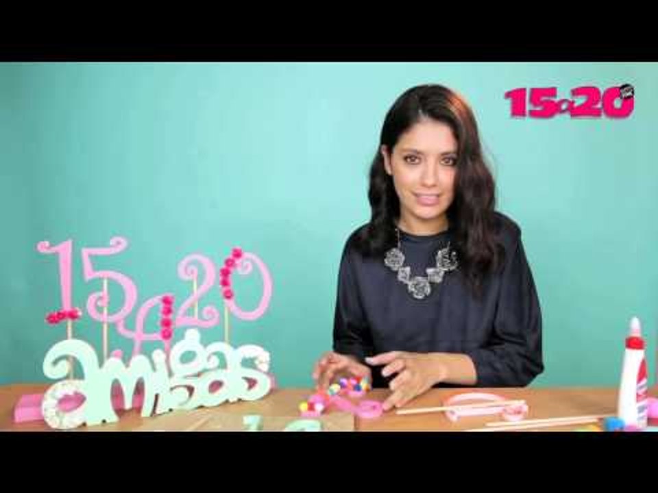 DIY DECORA TU HABITACIÓN CON LETRAS DE MADERA DECORADAS