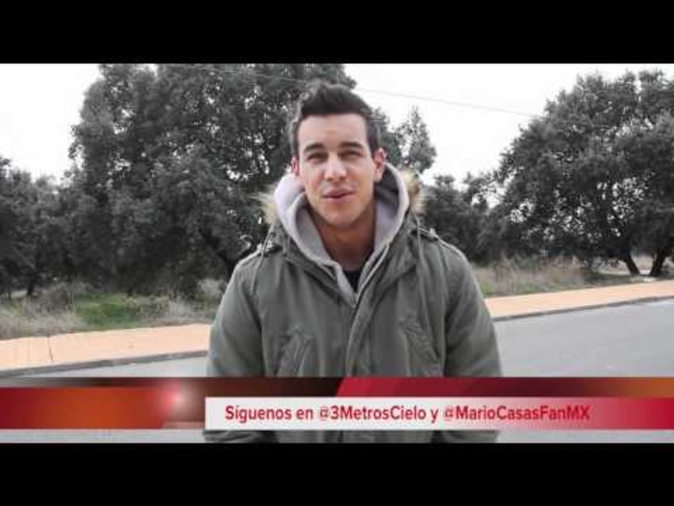 Exclusiva: Saludo de Mario Casas para 15 a 20