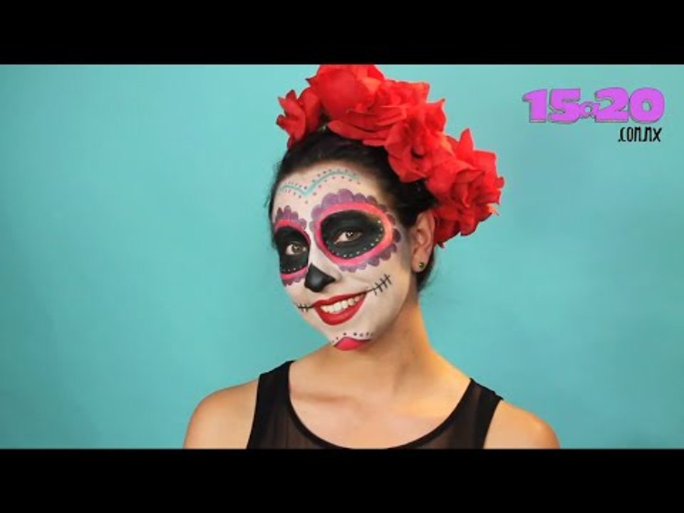 Maquillaje de Catrina para Halloween