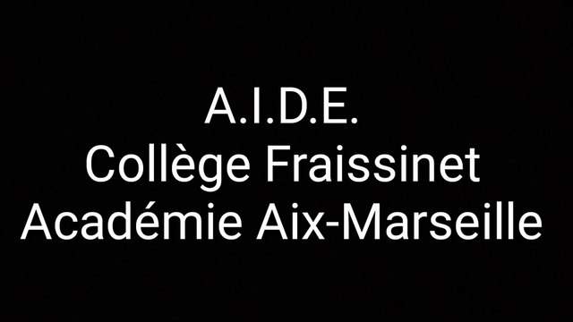 Prix académique Non au harcèlement 2019 - Collège Fraissinet de Marseille