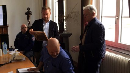 Bruno Vangrootenbrulle, bourgmestre honoraire d'Ath