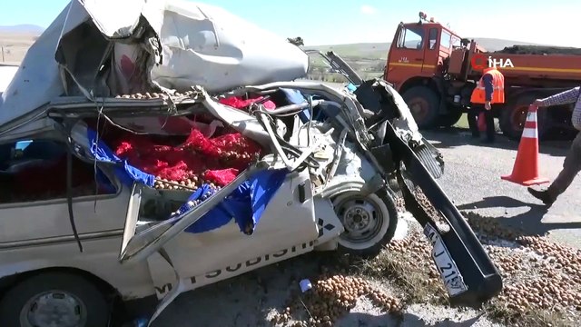 Aksaray’da trafik kazası: 2 ağır yaralı
