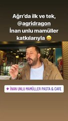 İnan unlu mamülleri doğal dondurma ve ejderha nefesi ile hizmetinizde