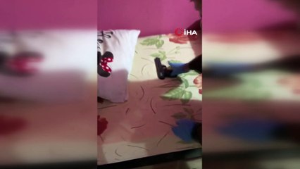 Çete üyelerinin yatak ve bazalarında silah fışkırdı