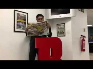 #QuiénDijoFrío en la redacción de RÉCORD  #MannequinChallenge