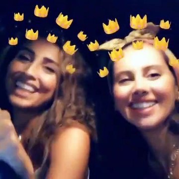 ياسمين رئيس تحتفل بعيد ميلاد دينا الشربيني بأغنية لعمرو دياب