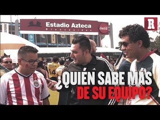 América vs Chivas | ¿Quién sabe más sobre su equipo? | RÉCORD