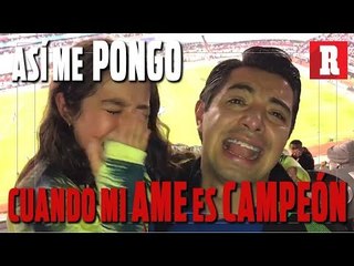 Así me pongo cuando gana mi AME es campeón