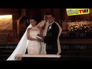 Así llegó Sugey Abrego al altar