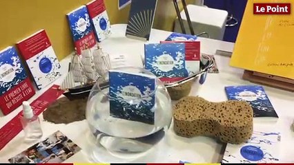 Salon du livre : le livre à lire sous l'eau