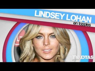 Lindsey Lohan en topples, 'La Academia' sin productora, Oraciones Salinas, Sheen decepcionado.