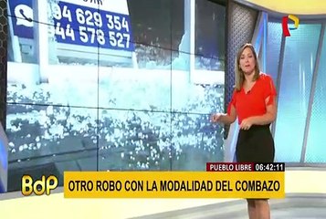 Pueblo Libre: se registra robo a empresa inmobiliaria bajo la modalidad del ‘Combazo’