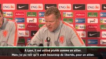 Pays-Bas - Koeman : ''Peut-être que Memphis est plus heureux au poste qu'il occupe en sélection''