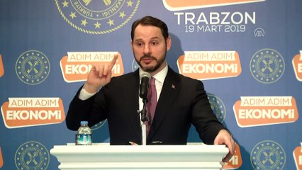 Albayrak: 'Teker teker dominonun taşları yıkıldığı bir iklimde birileri hayretle Türkiye'yi izliyor' - TRABZON