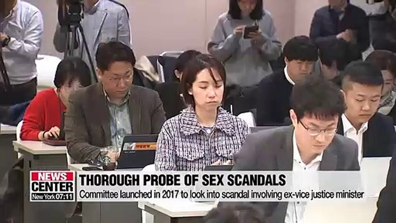 S. Korean gov't vows thorough probe of sex scandals