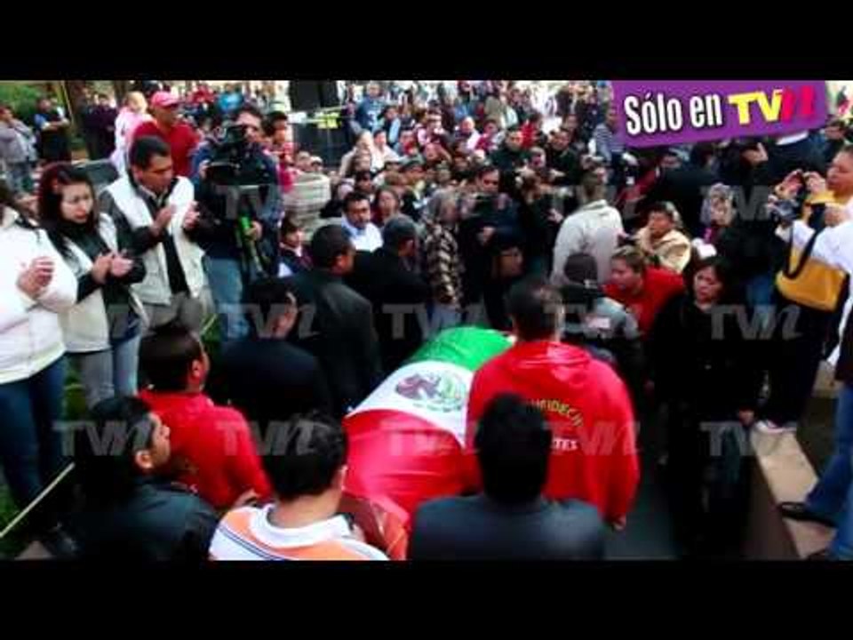 Su última marcha... La despedida del medallista olímpico Noé Hernández