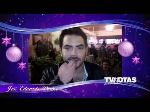 Navidad TVNotas 2014 José Eduardo Derbez, Esmeralda y Roger González