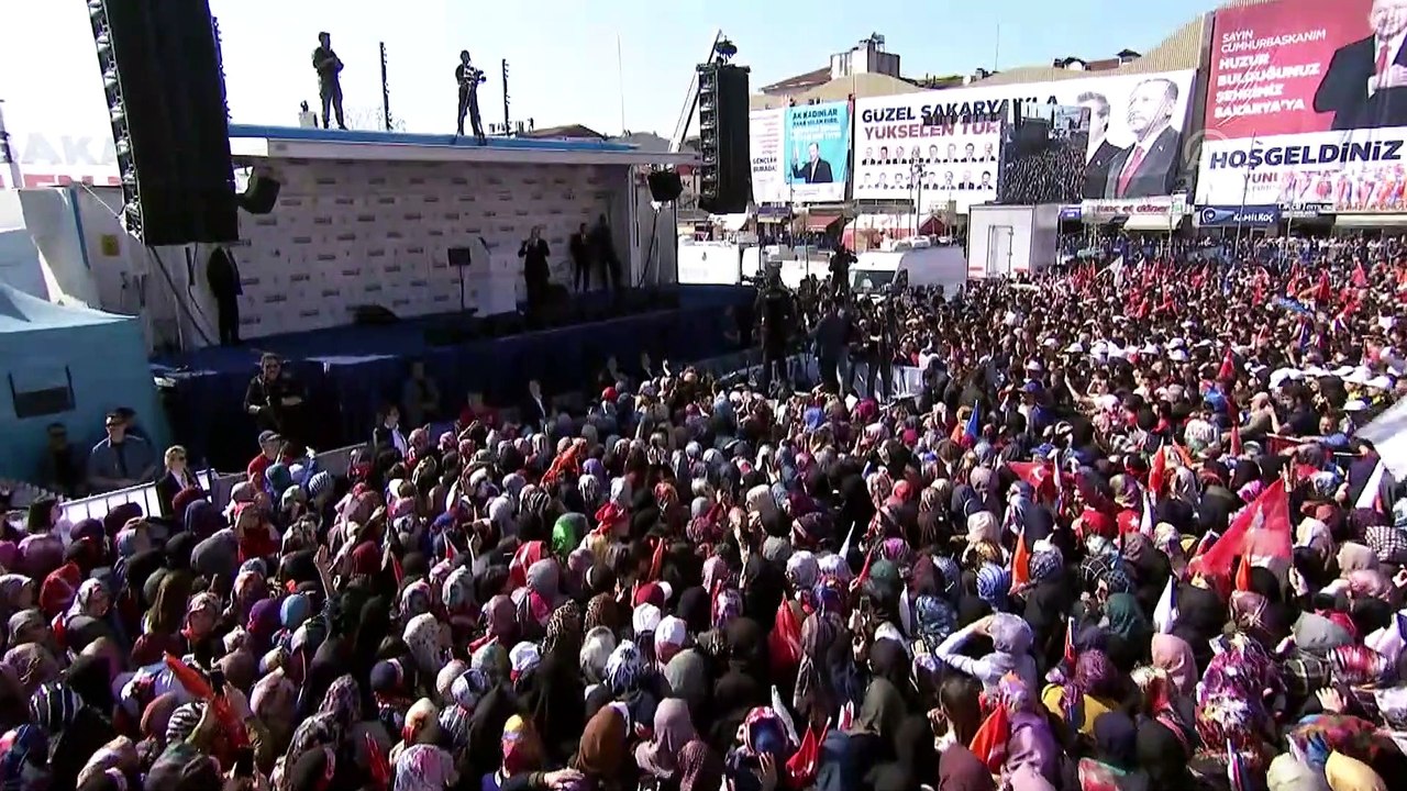 Cumhurbaşkanı Erdoğan: 'Milletimizle hep gönül diliyle konuştuk, gönül diliyle anlaştık' - SAKARYA