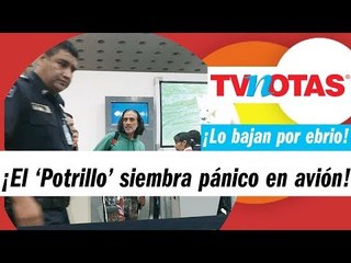ALEJANDRO FERNÁNDEZ BORRACHO SIEMBRA EL PÁNICO EN UN AVIÓN