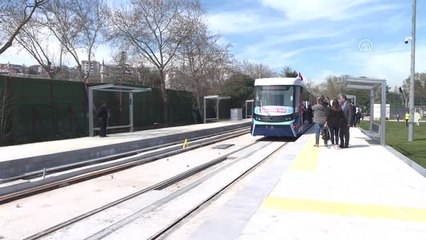 Katenersiz Tramvay Hattının Test Sürüşleri Başladı