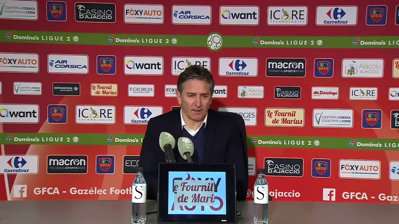 Vidéo - les réactions des entraineurs après GFCA / RC Lens (1-0)