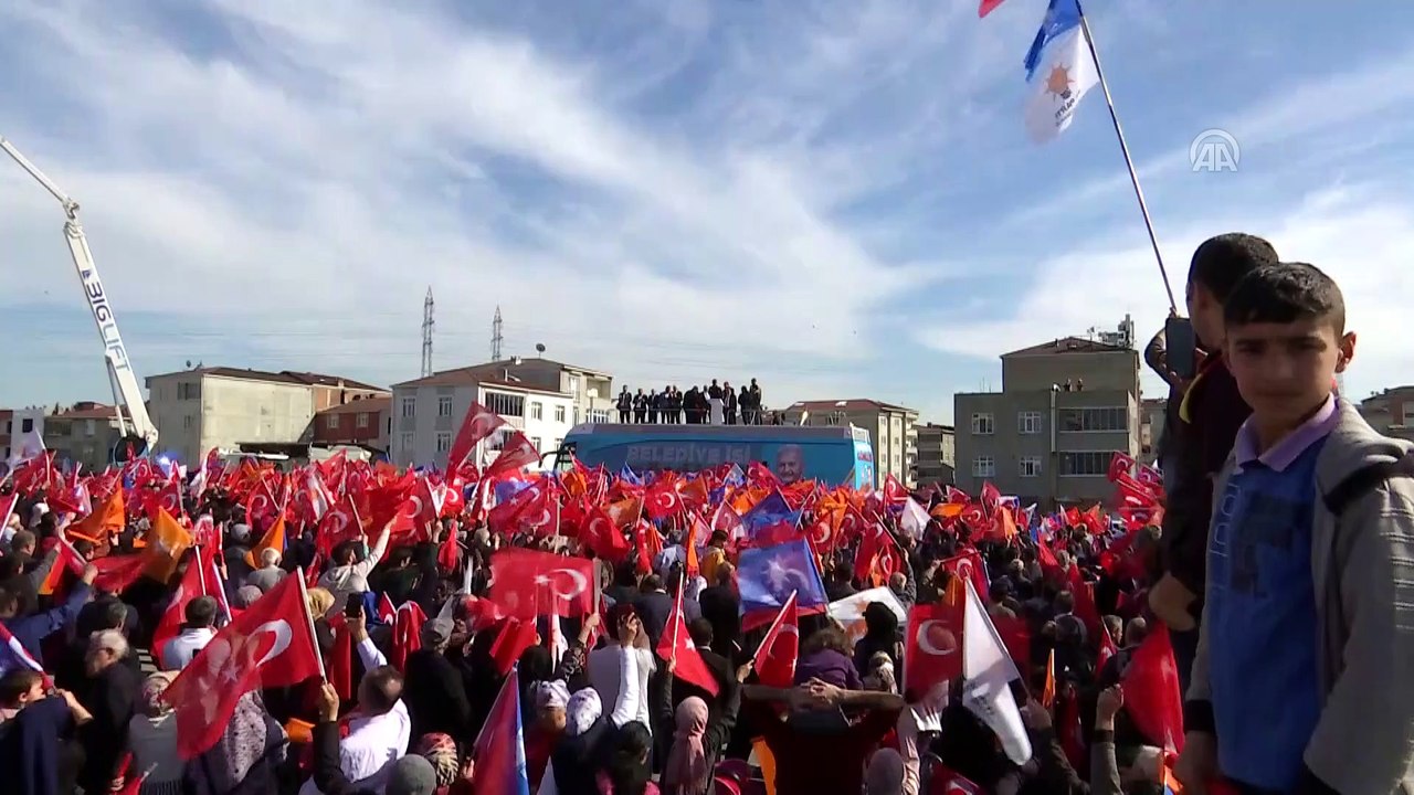 Binali Yıldırım, Avcılar Yeşilkent'te vatandaşlara hitap etti - İSTANBUL