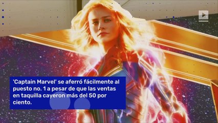 'Captain Marvel' recauda $750 millones en la taquilla mundial
