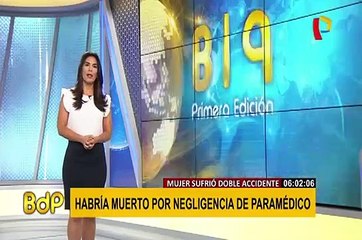 Choque entre bus y mototaxi deja una persona fallecida en Ate