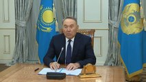 Kazakistan Cumhurbaşkanı Nazarbayev istifa etti - ASTANA