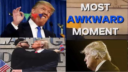 Top 10 Embarrassing Moments In Trump's Presidency (So Far) - Try Not To Laugh
