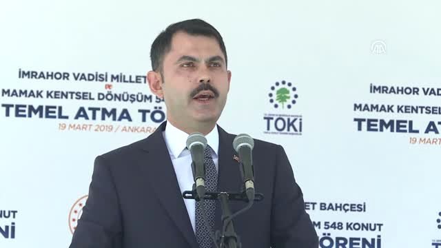Kurum: Kentsel Dönüşümü Deprem Riski Taşıyan Alanların Dönüştürülmesi Olarak Görmüyoruz