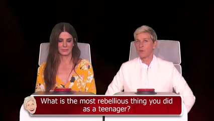 Sandra Bullock Answers Ellen&#39;s Burning Questions