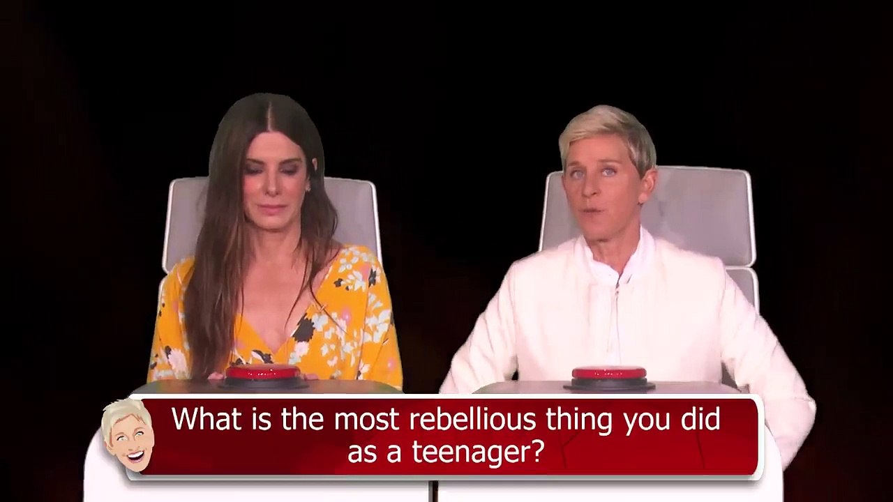 Sandra Bullock Answers Ellen's Burning Questions