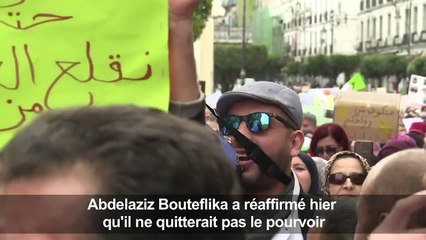 Alger: des professionnels de la santé manifestent contre Bouteflika