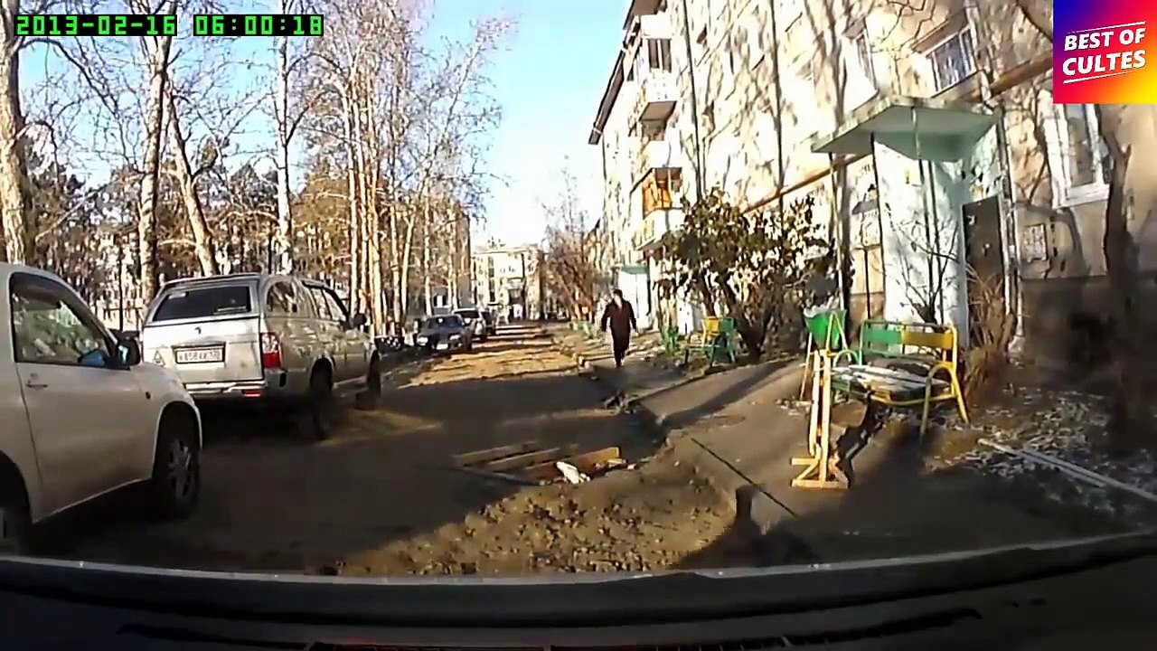 people falling into the hole