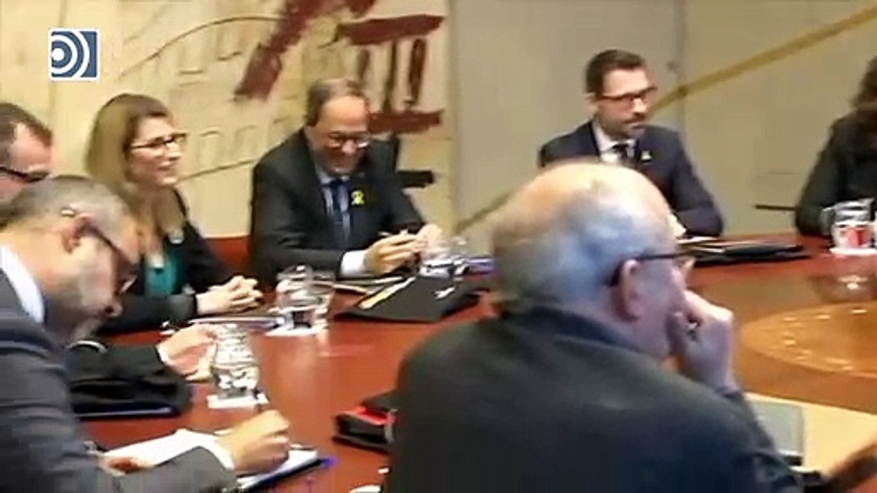 Torra ignora a la JEC y mantendrá el lazo amarillo de la Generalidad