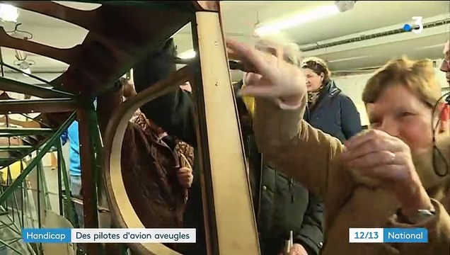 Handicap : des pilotes d’avion aveugles en France