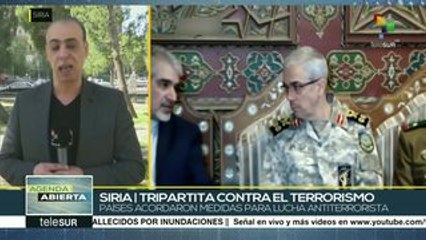 Siria, Irán e Irak revisan vías para estabilizar la región