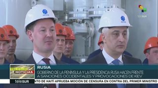 Presidente Putin visita Crimea, a 5 años de su reunificación a Rusia
